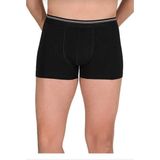 Berrak 1097 Likralı Düz Tekli Siyah Erkek Boxer
