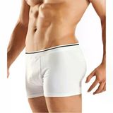 Berrak 1097 Likralı Esnek 2 Adet Beyaz Erkek Boxer