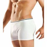 Berrak 1097 Likralı Esnek 3'lü Beyaz Erkek Boxer