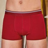 Berrak 1097 Likralı Esnek 6'lı Bordo Erkek Boxer