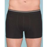 Berrak 1097 Likralı Penye Siyah Erkek Boxer