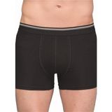 Berrak 1097 Likralı Siyah 6'lı Paket Erkek Boxer