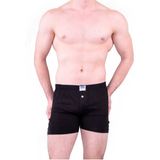 Berrak 1099 Pamuklu Geniş Kesim 5'li Paket Siyah Erkek Boxer