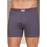 Berrak 1099 Penye Şort 10'lu Füme Erkek Boxer