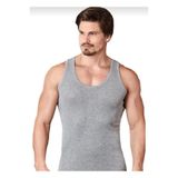 Berrak 10'lu Gri Pamuklu Erkek Atlet, XL Beden