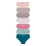 BERRAK 11449-3 Kadın 7li Bato Külot-DESEN-3-3XL