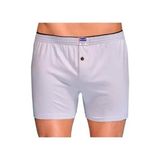 Berrak 2 Adet Berrak 1099 Düğmeli Erkek Boxer %100 Pamuk Penye Boxer Abani Classic - 4XL - Gri