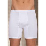 Berrak 2 Adet Beyaz Paçalı Boxer, 4XL Beden, Erkek
