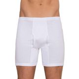 Berrak 2 Adet Beyaz Renk Paçalı Boxer Beyaz 3XL