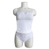 Berrak 2112 Brodeli İp Askılı Bikini Takım