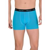Berrak 2'li Modal Kalın Kemerli Likralı Boxer, 2XL, BRK-4476-2, TURKUAZ, erkek