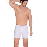 Berrak 2'li Renkli Boxer Short, 3XL, OX1099, BEYAZ, erkek