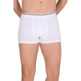 Berrak 3'lü Likralı Pamuklu Boxer, M, BRK-1097-3, Beyaz, erkek