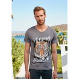 Berrak 4087 Erkek T-Shirt - Antrasit