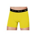 Berrak 4476 Premium Likralı Modal Penye Sarı Erkek Boxer