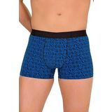 Berrak 4480 (Battal) Likralı Desenli Erkek Boxer Karışık Renk 3XL
