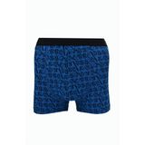 Berrak 4480 Desenli Likralı Penye 6'lı Erkek Boxer