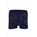 Berrak 4480 Desenli Likralı Penye Erkek 3'lü Boxer
