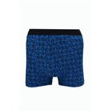 Berrak 4480 Erkek Desenli Likralı Penye 6 Lı Boxer