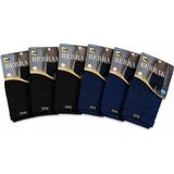 Berrak 4488 Erkek Modal Ince Kemer Boxer 6'lı Abani Classic (+3 Siyah +3 Lacivert) - Siyah - Lacivert - 3XL