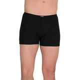 Berrak 4488 Modal İnce Kemer 6'lı Siyah Erkek Boxer