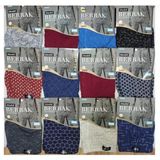 Berrak 4497 Modal Karışık Desenli 12'li Çok Renkli Erkek Boxer
