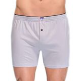 Berrak 6 Adet Gri Renk Penye Boxer Gri L