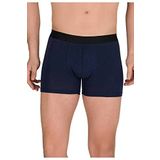 Berrak 6 Adet Lacivert Renk Modal Boxer Mavi S