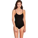 Berrak 6'Lı 2081- 2082 Kadın Çıtçıtlı (Kancalı) Body - L - Siyah