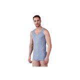 Berrak 6'lı Askılı Pamuklu Penye Atlet Siyah-Gri, 3XL, BRK-1017-6, SİYAH-GRİ, Erkek