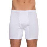 Berrak Beyaz Renk Paçalı Boxer Beyaz 2XL