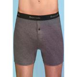 Berrak delmoresberrak1059-12lü Erkek Füme Likralı Düğmeli Boxer 12'li Paket 1059