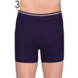 Berrak ELF568BER10973 Lacivert 3'lü Erkek Boxer