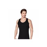Berrak Erkek 6'lı%100 Pamuklu Askılı Atlet, 2XL, berrrak1, Siyah
