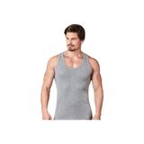 Berrak Erkek Askılı Penye Atlet, Gri, 2XL Beden, 6'lı Paket