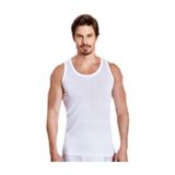 Berrak Erkek Atlet 3'lü Paket, Beyaz, 2XL Beden