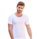Berrak Erkek Atlet, Bisiklet Yaka,%100 Pamuk, Beyaz, L Beden, 5'li Set L