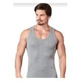 Berrak Erkek Atlet, Gri, S Beden, 4'lü Set,%70 Polyester%30 Pamuk