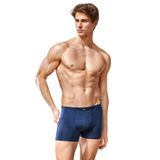 Berrak Erkek Bambu Boxer, Beyaz, Füme, Haki, Laci, Siyah, S-3XL,%95 Bambu%5 Elastan (Beyaz, S)