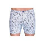 BERRAK Erkek Beyaz 3 Lü Penye Boxer-ÇOK RENKLİ-M