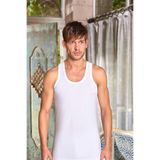 Berrak Erkek Beyaz Klasik Atlet, 2XL Beden, 3'lü Set