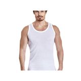 Berrak Erkek Beyaz Pamuklu Atlet, 3XL Beden, 3 Adet Set