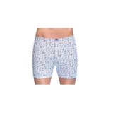 BERRAK Erkek Beyaz Penye Boxer Short 3'lü Paket 1053-KARIŞIK-M