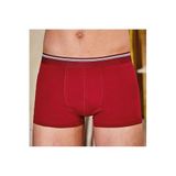 Berrak Erkek Bordo Boxer, 3'lü Paket, Likralı, 3XL Beden