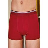Berrak Erkek Bordo Likralı Boxer, 3'lü Paket, L Beden