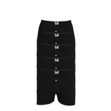 Berrak Erkek Boxer, Siyah, 5'li Paket, 5XL Beden,%100 Pamuk