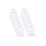 BERRAK Erkek Çocuk Atlet 6'lı Paket-BEYAZ-11-12 Yaş