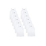 BERRAK Erkek Çocuk Atlet 6'lı Paket-BEYAZ-7-8 Yaş
