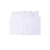 Berrak Erkek Çocuk Atlet, 6'lı Set, Beyaz, 11-12 Yaş