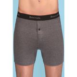 Berrak Erkek Füme Erkek Likralı Düğmeli Boxer Elf568Ber1059